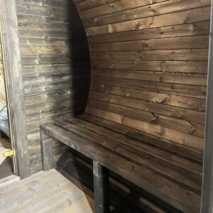 Dřevěná sudová sauna RELAX – 4,5 m