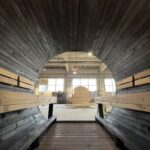 Dřevěná sudová sauna RELAX – 5 m