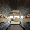 Dřevěná sudová sauna RELAX – 5,4 m