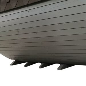 Dřevěná sudová sauna RELAX – 5,4 m