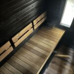 Dřevěná sudová sauna RELAX – 5,4 m