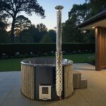 Integrovaná laminátová vířivka