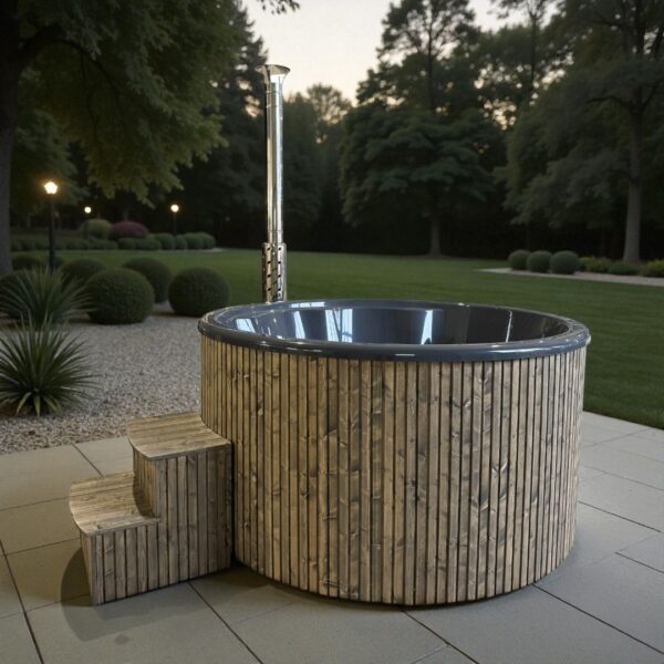 Integrovaná laminátová vířivka