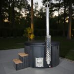 Integrovaná laminátová vířivka