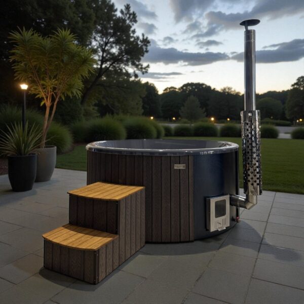 Integrovaná laminátová vířivka