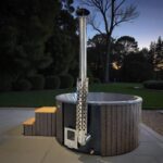 Integrovaná laminátová vířivka