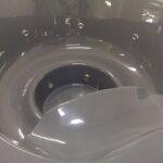 Integrovaná laminátová vířivka