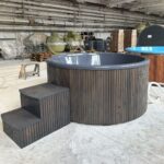 Integrovaná laminátová vířivka