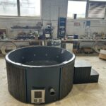 Integrovaná laminátová vířivka