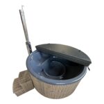 Integrovaná laminátová vířivka