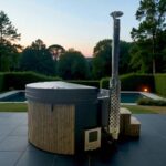 Integrovaná laminátová vířivka