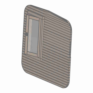 Otevírací okno 40x107