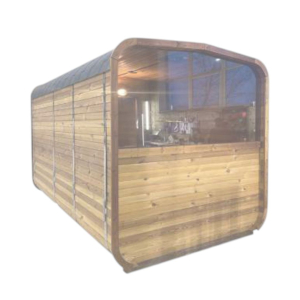 Půl-panoramatické okno