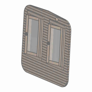 Otevírací okno 40x107