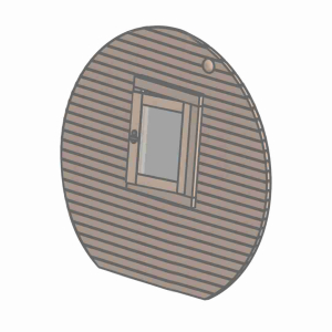 Otevírací okno 40×60