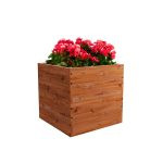 Kvetinac CLASSIC kvadrant kaštan