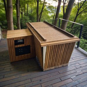 Ochlazovací vana s chladící jednotkou