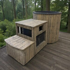 Ochlazovací vana s chladící jednotkou mini