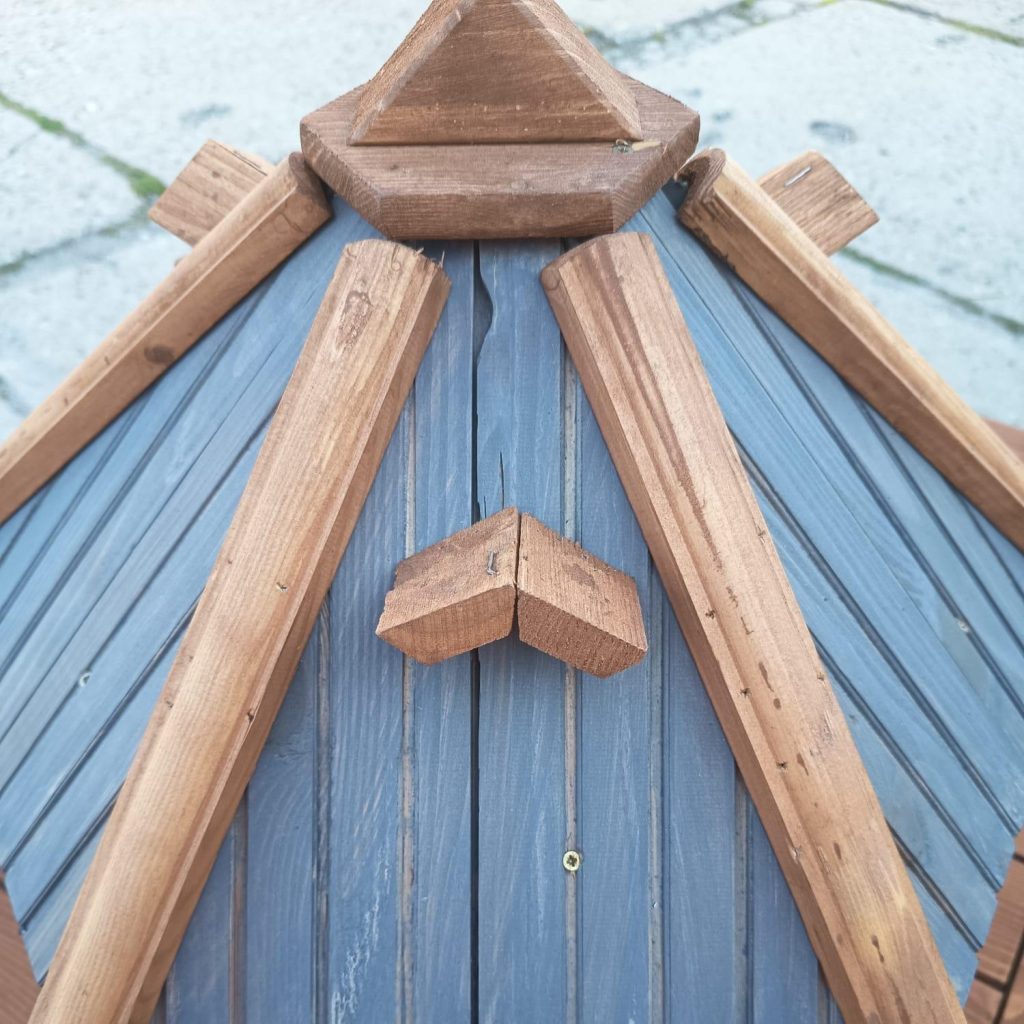 Dřevěné krmítko pro ptáky - GAZEBO 50 cm - Výprodej