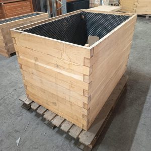 Vyvýšený záhon DUB 126x80x80 - VÝPRODEJ
