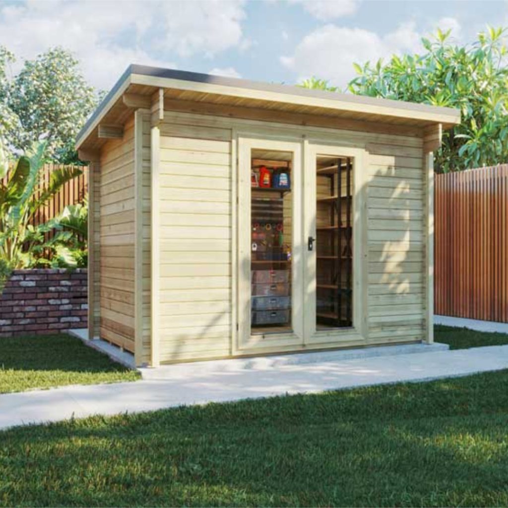 Srubový zahradní domek ATHY