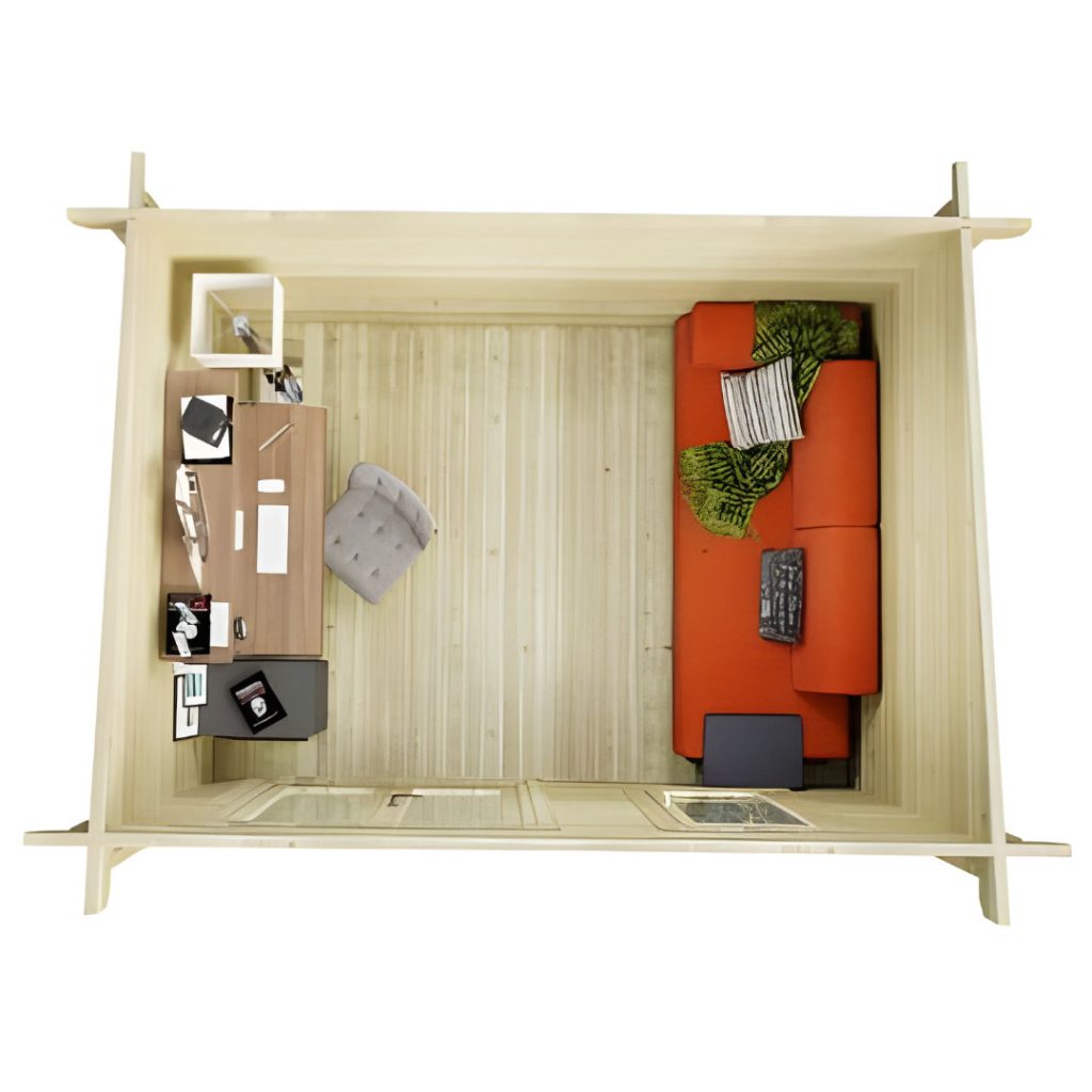 Srubový zahradní domek AVOCA