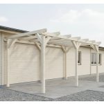Pergola KONCEPT do prostoru 5 m x 3 m