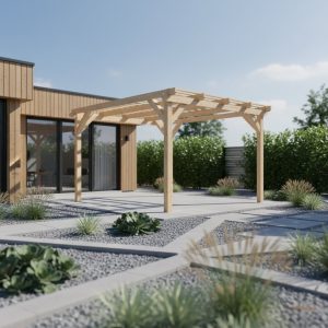 Pergola KONCEPT do prostoru 4 m x 4m