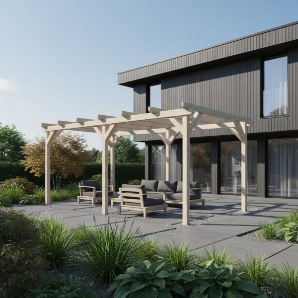 Pergola KONCEPT do prostoru 5 m x 4m
