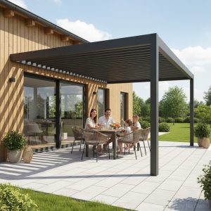 Bioklimatická pergola Skyline 5 m x 3 m - 1