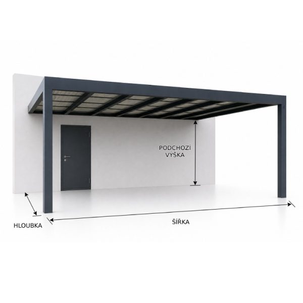 carport rozmery