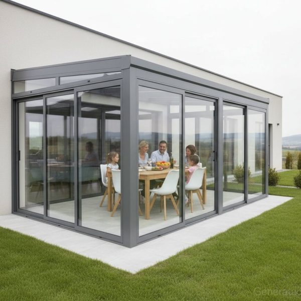 Sezónní zimní zahrada SkyGarden 3 m x 2 m