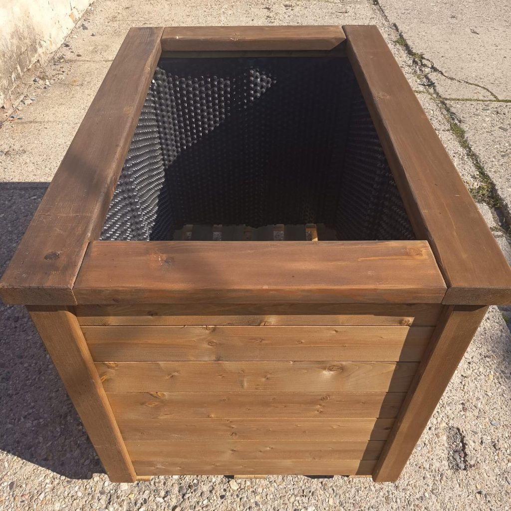 Vyvýšený záhon MAMUT 125x84x80 palisandr - VÝPRODEJ