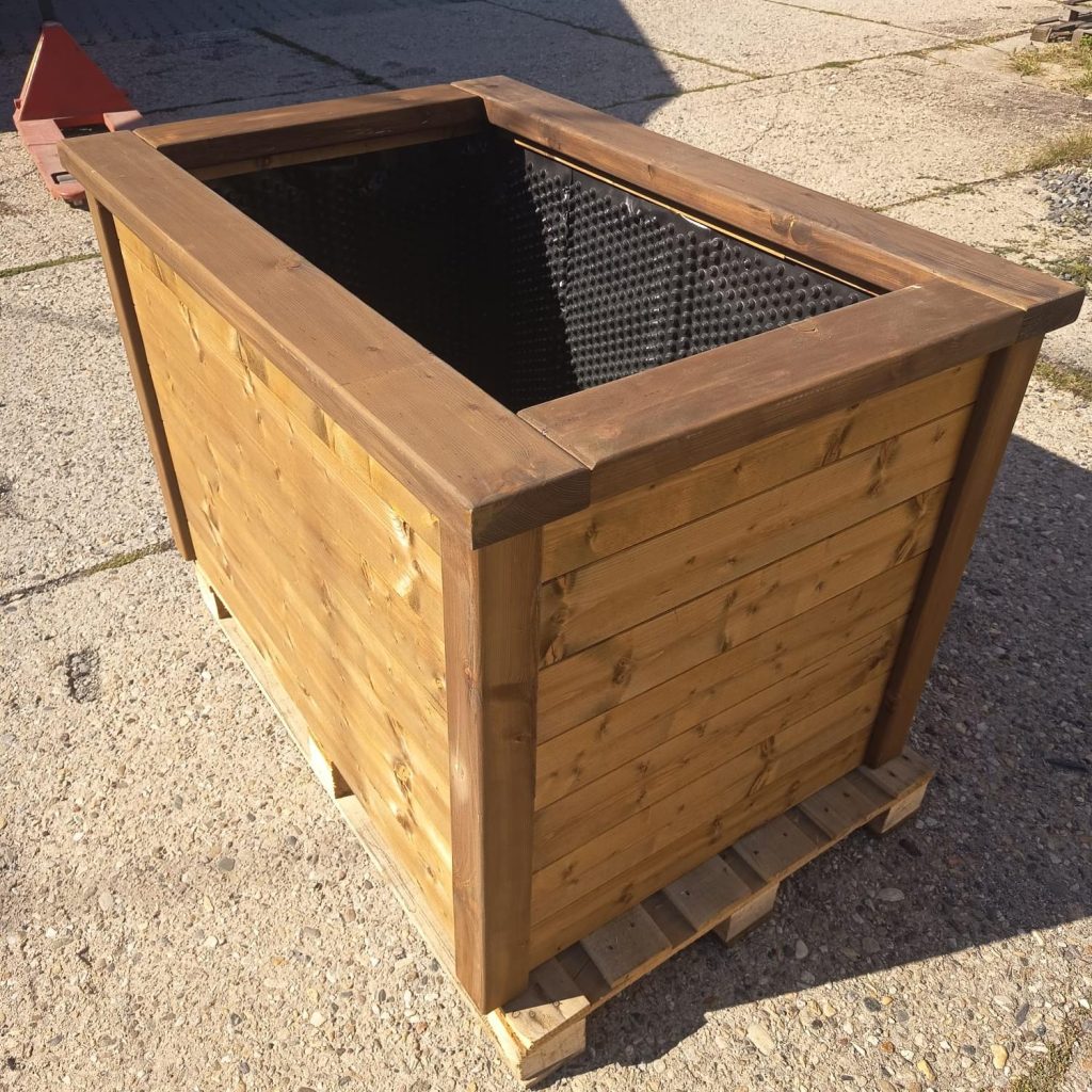 Vyvýšený záhon MAMUT 125x84x80 palisandr - VÝPRODEJ