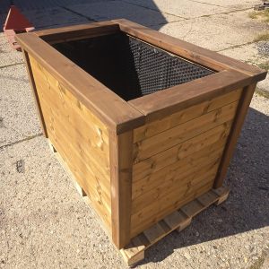 Vyvýšený záhon MAMUT 125x84x80 palisandr - VÝPRODEJ