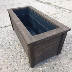 Dřevěný květináč  TATRAN KOMBI - palisandr - 89x43x40cm - VÝPRODEJ