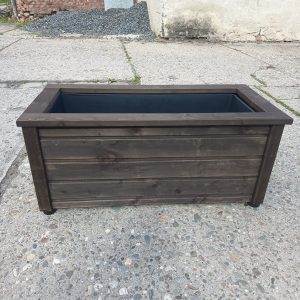 Dřevěný květináč  TATRAN KOMBI - palisandr - 89x43x40cm - VÝPRODEJ