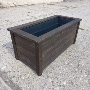 Dřevěný květináč  TATRAN KOMBI - palisandr - 89x43x40cm - VÝPRODEJ