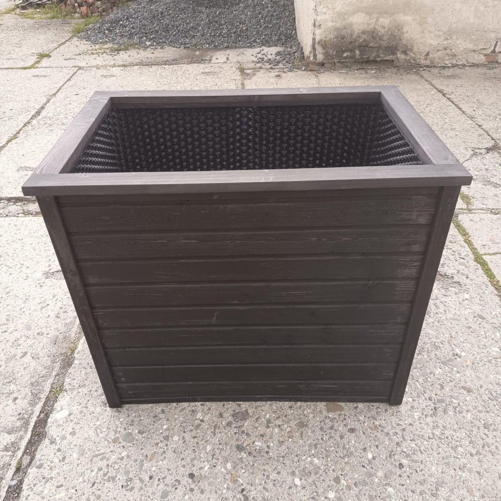 Vyvýšený záhon KOMBI 103x69x87 cm - antracit - VÝPRODEJ
